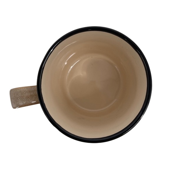 Great Gatherings Ceramic Owl Mug Coffee Tea Cup Brown Rustic Kitchenware - Picture 3 of 4